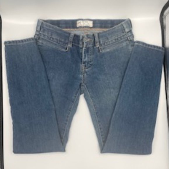 Free People Medium Wash Skinny Jeans Size 25 - Picture 2 of 12